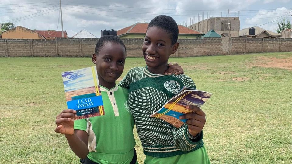 Gifting books and materials to inspire the next generation